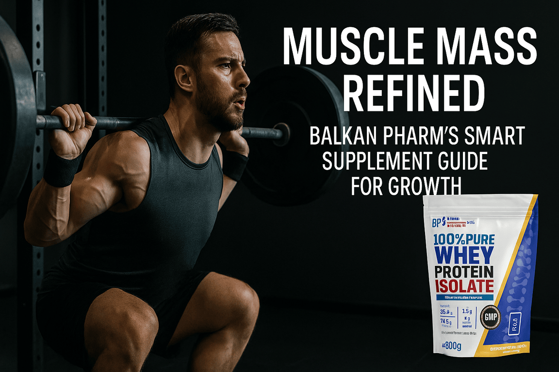 Muscle Mass Refined: Balkan Pharm’s Smart Supplement Guide for Growth